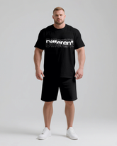 Different Slogan T-shirt 2-Piece Set